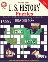 Omslagafbeelding: U.S. History Puzzles, Grades 4 - 8 9781580371506