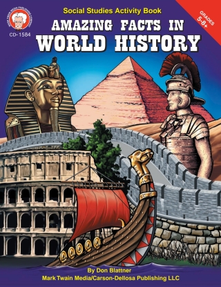 Imagen de portada: Amazing Facts in World History, Grades 5 - 8 9781580372381