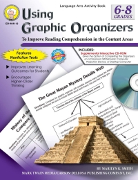 Cover image: Using Graphic Organizers, Grades 6 - 8 9781580374941