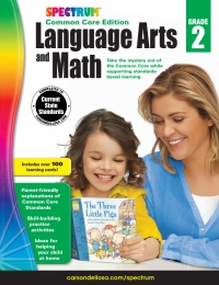 Omslagafbeelding: Spectrum Language Arts and Math, Grade 2 9781483805986