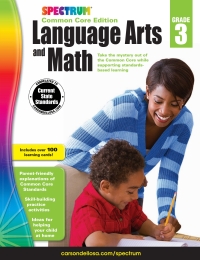 Imagen de portada: Spectrum Language Arts and Math, Grade 3 9781483805993