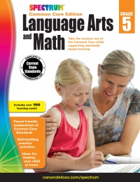 Imagen de portada: Spectrum Language Arts and Math, Grade 5 9781483814711