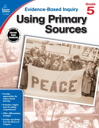 Cover image: Using Primary Sources, Grade 5 9781483824000