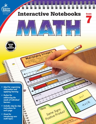 Imagen de portada: Math, Grade 7 9781483831275