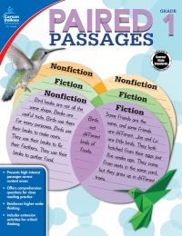 صورة الغلاف: Paired Passages, Grade 1 9781483830650