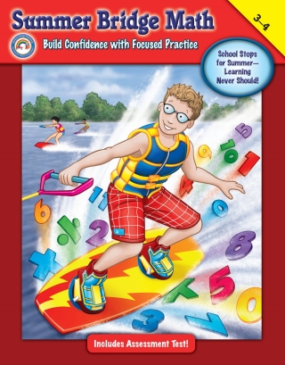 Cover image: Summer Bridge Math, Grades 3 - 4 9781600224522