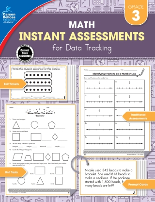 Imagen de portada: Instant Assessments for Data Tracking, Grade 3 9781483836133
