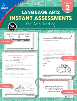 Imagen de portada: Instant Assessments for Data Tracking, Grade 2 9781483836171
