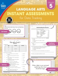 表紙画像: Instant Assessments for Data Tracking, Grade 5 9781483836201