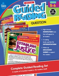 表紙画像: Ready to Go Guided Reading: Question, Grades 5 - 6 9781483836065