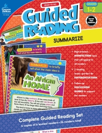 صورة الغلاف: Ready to Go Guided Reading: Summarize, Grades 1 - 2 9781483836072
