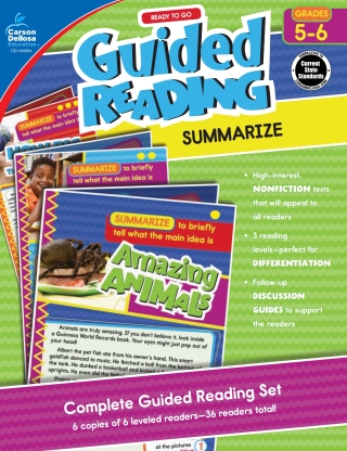 Cover image: Ready to Go Guided Reading: Summarize, Grades 5 - 6 9781483836096