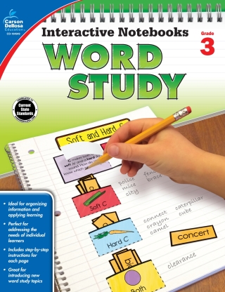 Cover image: Interactive Notebooks Word Study, Grade 3 9781483838113
