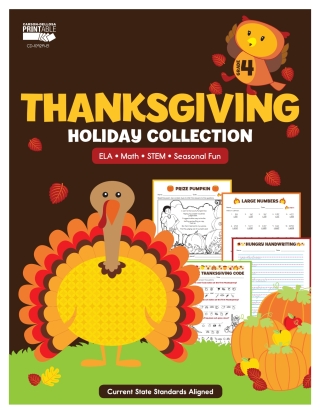 Imagen de portada: Thanksgiving Holiday Collection, Grade 4 9781483843773