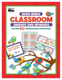 Omslagafbeelding: Boho Birds Classroom Awards and Rewards 9781483844879