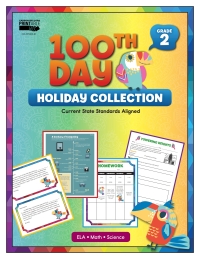 Cover image: 100th Day Holiday Collection, Grade 2 9781483845937