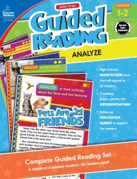 Cover image: Ready to Go Guided Reading: Analyze, Grades 1 - 2 9781483839752