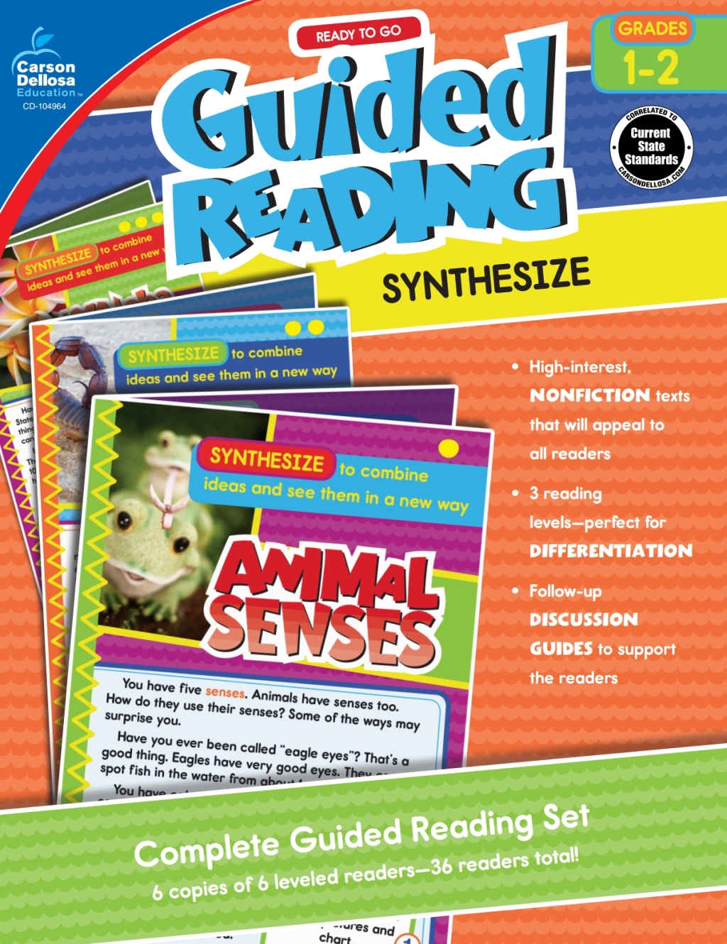 Ready to Go Guided Reading: Synthesize, Grades 1 – 2