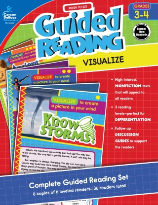 Omslagafbeelding: Ready to Go Guided Reading: Visualize, Grades 3 - 4 9781483839851