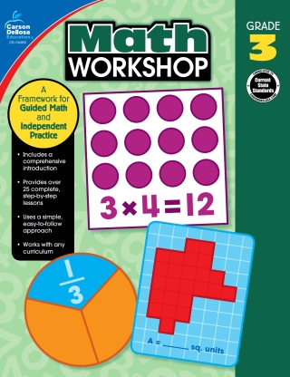 Cover image: Math Workshop, Grade 3 9781483838465