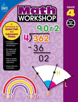 Cover image: Math Workshop, Grade 4 9781483839738