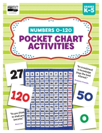 Imagen de portada: Numbers 0-120 Pocket Chart Activities 9781483847672