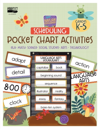 Cover image: Nature Explorers Scheduling Pocket Chart Activities 9781483847719