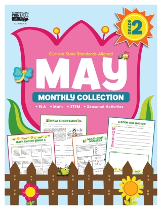 Imagen de portada: May Monthly Collection, Grade 2 9781483848457