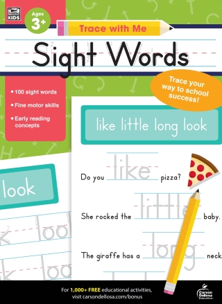 Titelbild: Trace with Me Sight Words 9781483845906