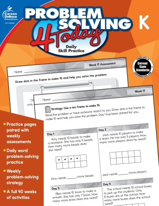 Imagen de portada: Problem Solving 4 Today, Grade K 9781483850146