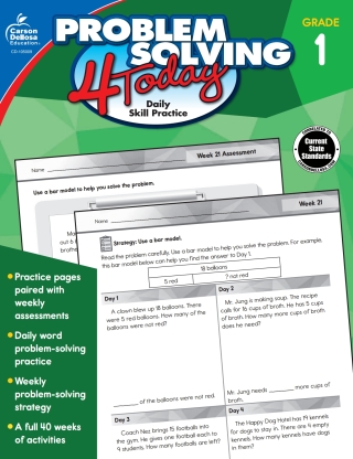 Cover image: Problem Solving 4 Today, Grade 1 9781483850153