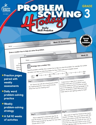 Imagen de portada: Problem Solving 4 Today, Grade 3 9781483850177