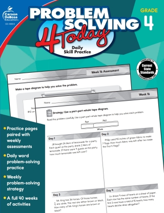 Cover image: Problem Solving 4 Today, Grade 4 9781483850184