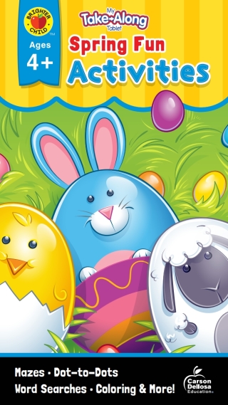 Cover image: My Take-Along Tablet Spring Fun Activities, Ages 4 - 5 9781483850931