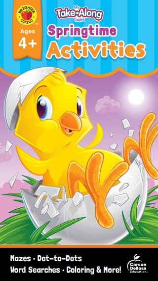 Omslagafbeelding: My Take-Along Tablet Springtime Activities, Ages 4 - 5 9781483850955