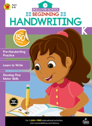 Omslagafbeelding: Beginning Handwriting, Grades K - 1 9781483853642