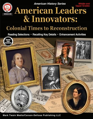 Cover image: American Leaders & Innovators: Colonial Times to Reconstruction Workbook 9781622237685