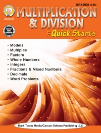 Titelbild: Multiplication & Division Quick Starts Workbook 9781622237739