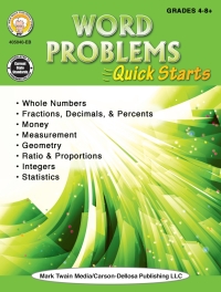 Imagen de portada: Word Problems Quick Starts Workbook 9781622237746