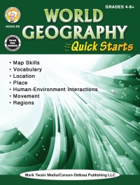 صورة الغلاف: World Geography Quick Starts Workbook 9781622237777