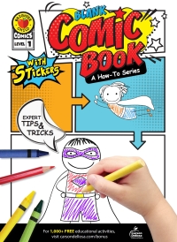 صورة الغلاف: Blank Comic Book: A How-To Series Level 1 9781483854038