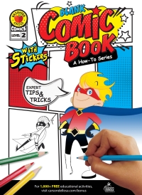 صورة الغلاف: Blank Comic Book: A How-To Series Level 2 9781483854045