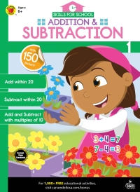 Cover image: Skills for School Addition & Subtraction, Grade 1 9781483853963