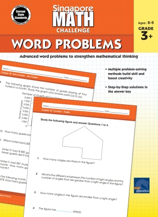 Cover image: Singapore Math Challenge Word Problems, Grades 3 - 5 9781483854113