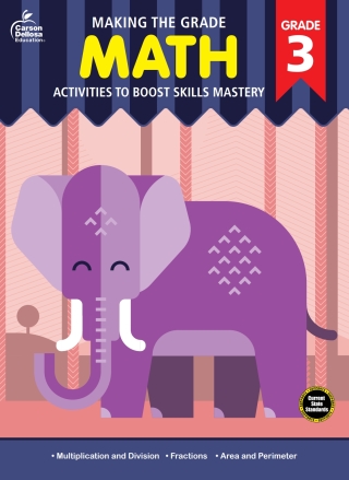 Cover image: Making the Grade Math, Grade 3 9781483841335