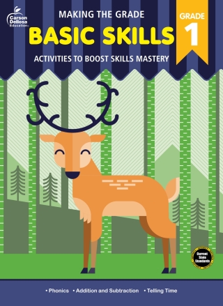 Cover image: Making the Grade Basic Skills, Grade 1 9781483841380
