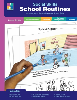 Cover image: Social Skills Mini-Books School Routines 9781483856971