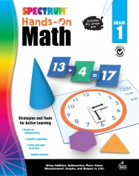 Imagen de portada: Spectrum Hands-On Math , Grade 1 9781483857657