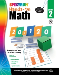 表紙画像: Spectrum Hands-On Math , Grade 2 9781483857664