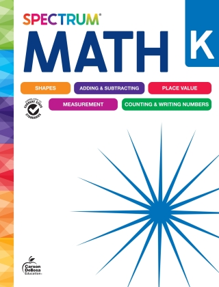 Imagen de portada: Spectrum Math, Grade K 9781483871431